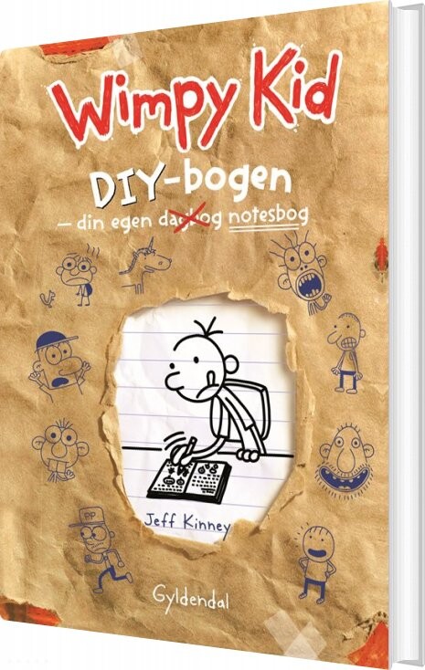 Wimpy Kid - Diy-bogen - Jeff Kinney - Bog