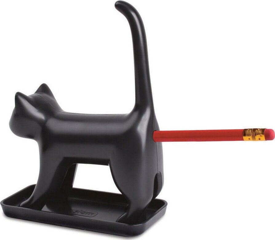 Winkee - Blyantspidser - Sharp End Cat Black With Sound - Black