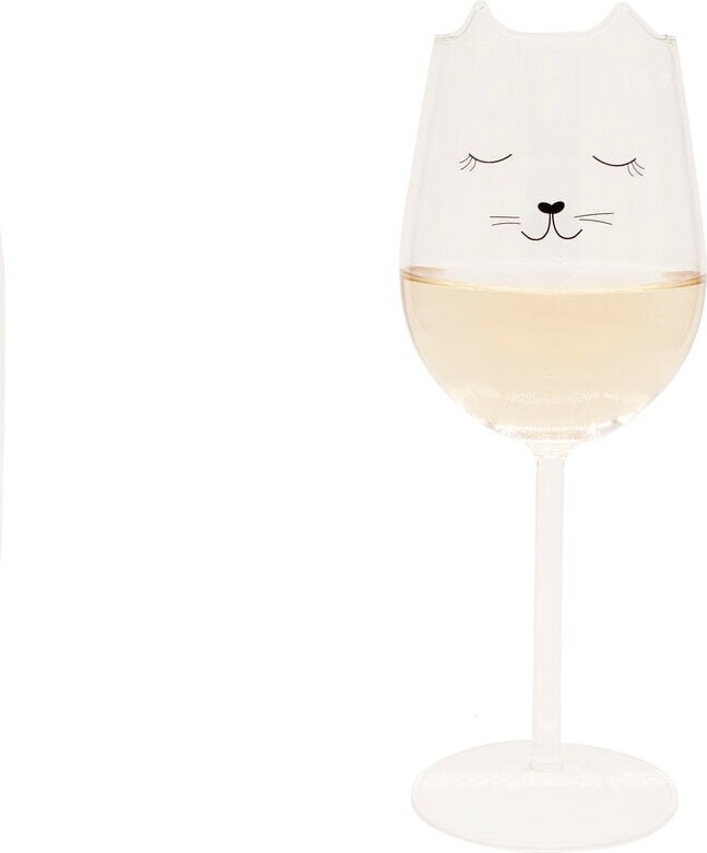 Winkee - Cat Wine Glass - Vinglas