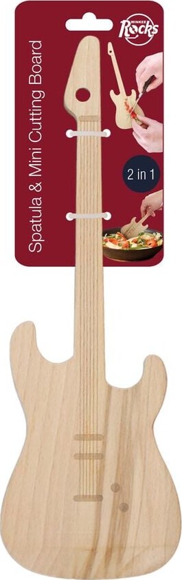 Winkee - Guitar Spatula And Mini Cutting Board