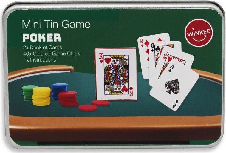 Winkee - Mini Tin Game Poker - (18404)