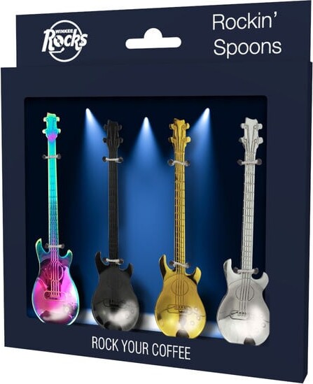 Winkee - Rockin' Guitar Spoon Set - 4 Stk