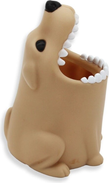 Winkee - Tandbørsteholder - Hund - Beige - Kompakt