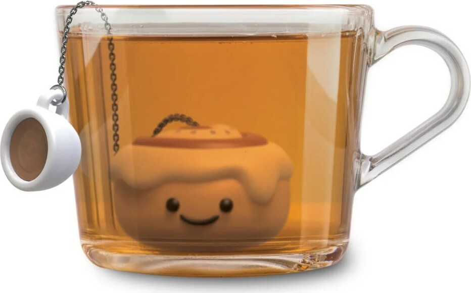 Winkee - Tefilter Tea Infuser - Cinnamon Bun - Brun