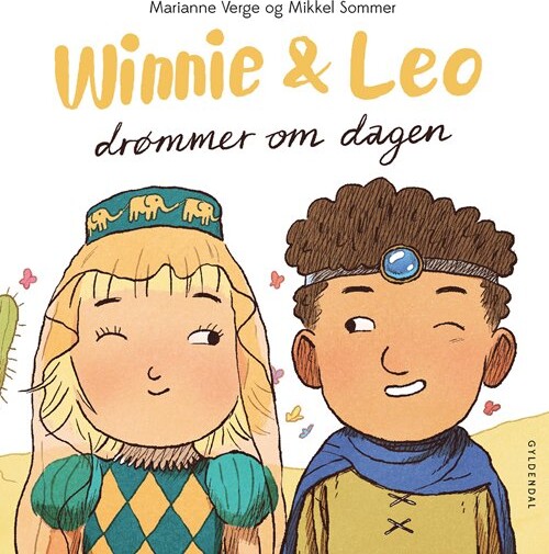 Billede af Winnie & Leo Drømmer Om Dagen - Marianne Verge - Bog hos Gucca.dk