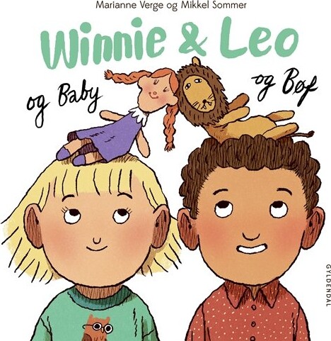 Billede af Winnie & Leo Og Baby Og Bøf - Marianne Verge - Bog hos Gucca.dk