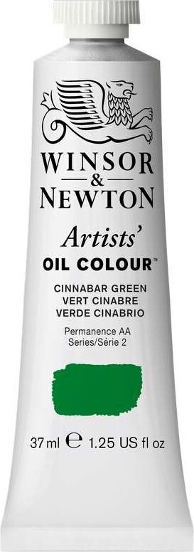Winsor & Newton - Artists Oil - Oliemaling - 37 Ml - Cinnabar Green