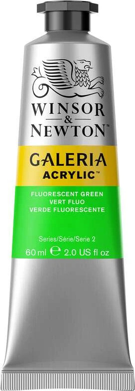 Winsor & Newton - Galeria Acrylic - Fluorescent Green 60 Ml