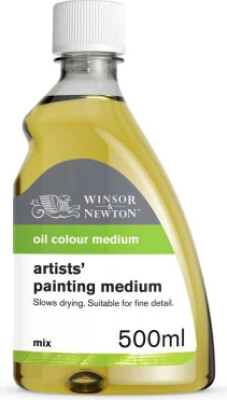 Winsor & Newton - Oil Colour Medium - Artists' Painting Medium 500 Ml - Olie Medium
