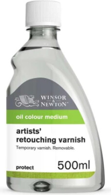 Winsor & Newton - Oil Colour Varnishes - Artists' Retouch Varnish 500 Ml - Olie Medium