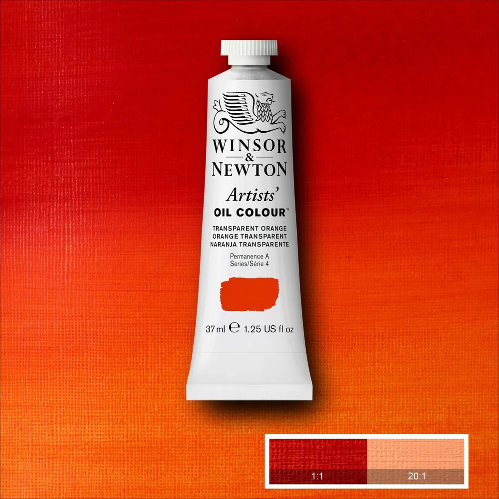 Winsor & Newton - Oliemaling - Transparent Orange 37 Ml