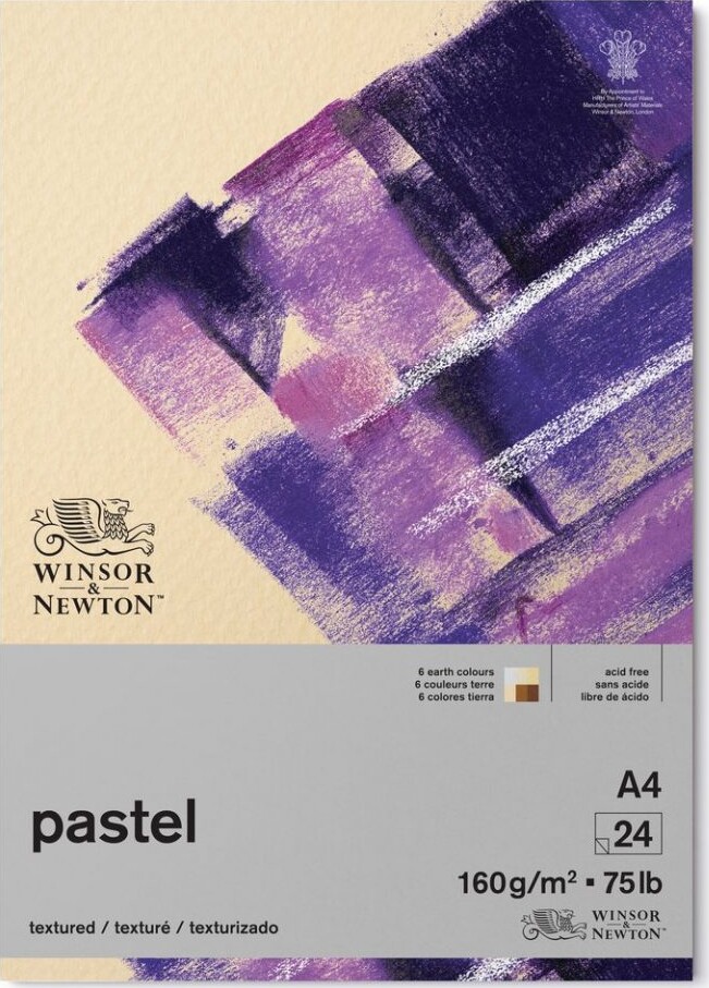 Winsor & Newton - Pastelpapir - Earth - A4 - 24 Ark