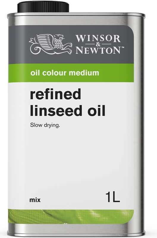 Winsor & Newton - Refined Linseed Oil - Linseolie - 1 L