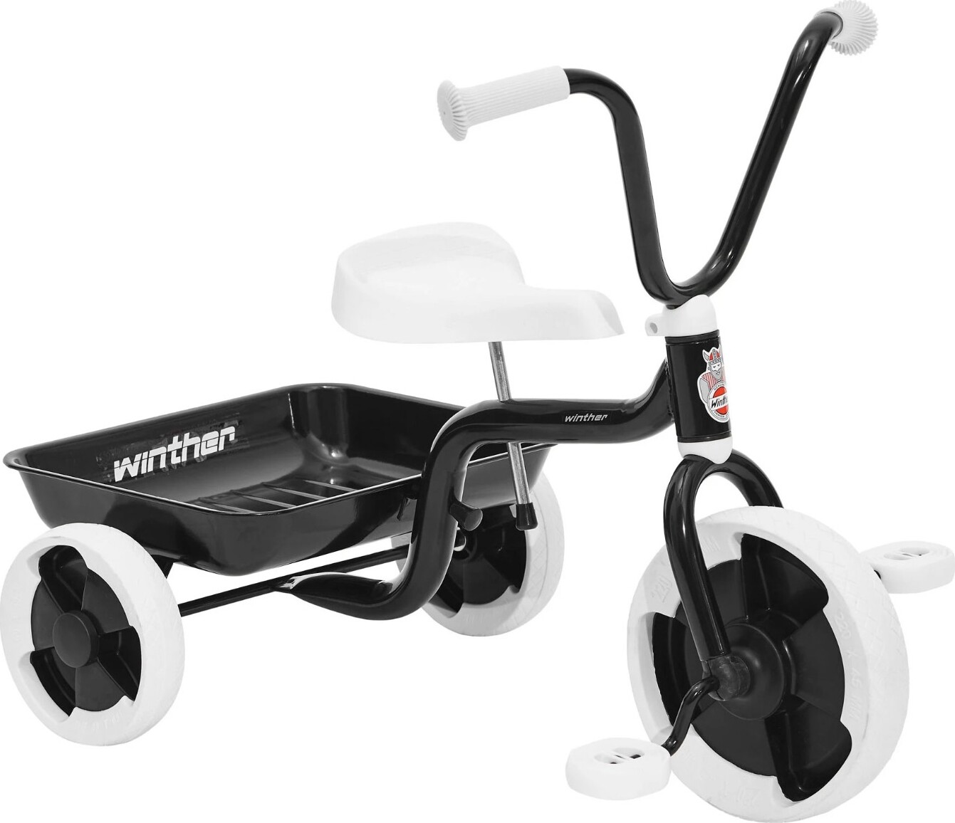 Winther 3-hjulet Cykel - Sort