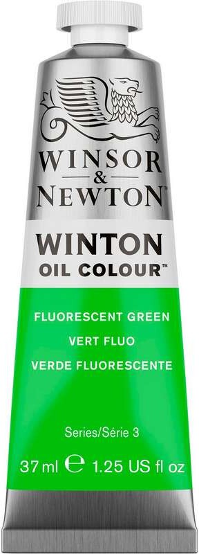 Winsor & Newton - Winton Oil Colour - Fluorescent Green - 37 Ml