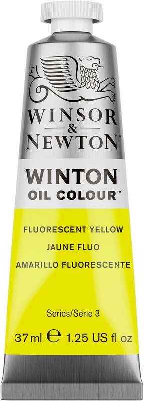 Winsor & Newton - Winton Oil Colour - Fluorescent Yellow - 37 Ml