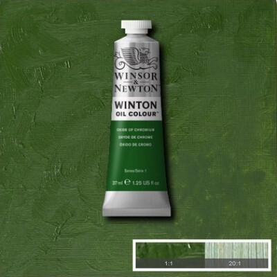 Winsor & Newton - Winton Oil Colour 37 Ml - Oxide Of Chromium 459