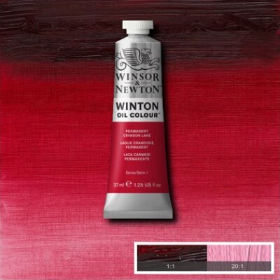 Winsor & Newton - Winton Oil Colour 37 Ml - Permanent Crimson Lake 478