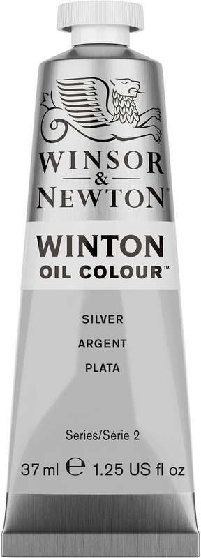 Winsor & Newton - Winton Oil Colour - Silver - 37 Ml