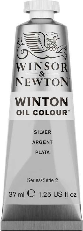 Winsor & Newton - Winton Oil Colour - Silver - 37 Ml