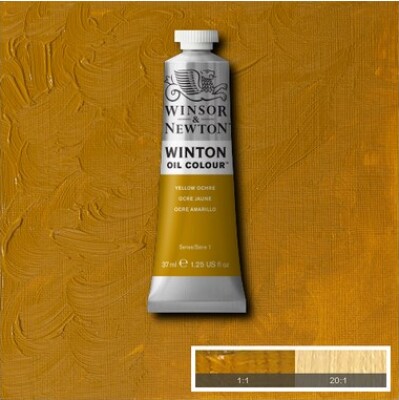 Winsor & Newton - Winton Oil Colour 37 Ml - Yellow Ochre 744