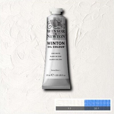 Billede af Winsor & Newton - Winton Oil Colour 37 Ml - Zinc White 748
