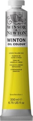 Winsor & Newton - Oliemaling - Winton - Lemon Yellow Hue 200 Ml