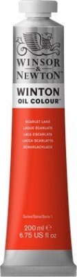 Billede af Winsor & Newton - Oliemaling - Scarlet Lake 200 Ml