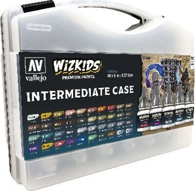 Vallejo - Wizkids Maling Sæt I Kuffert - 40x8 Ml