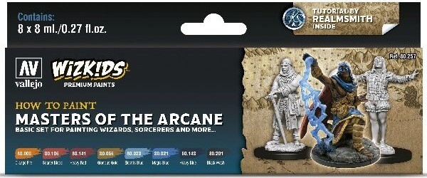 Vallejo - Wizkids Masters Af The Arcane - 8x8 Ml - 80257