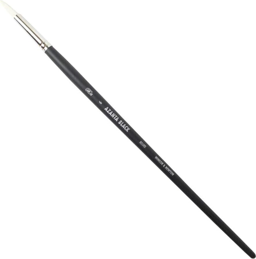 Winsor & Newton - Azanta Pensel - Sort Round 6