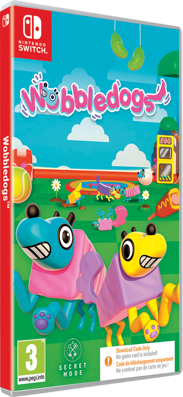 Wobbledogs - Kode I Boks  - Nintendo Switch