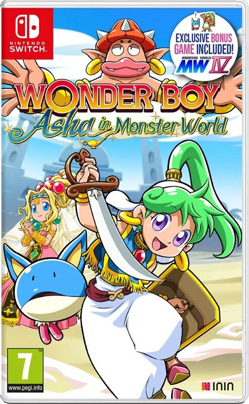 Billede af Wonder Boy: Asha In Monsterland Limited Edition - (strictly Limited Games) - Nintendo Switch