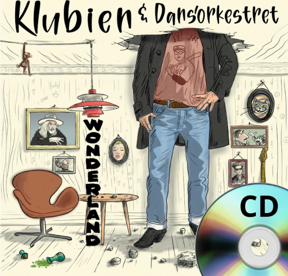 Klubien & Danseorkestret - Wonderland  - CD