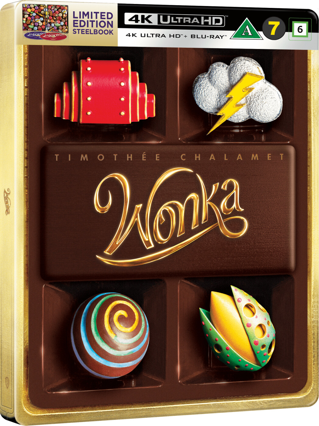 Wonka - Steelbook - 4K Blu-Ray