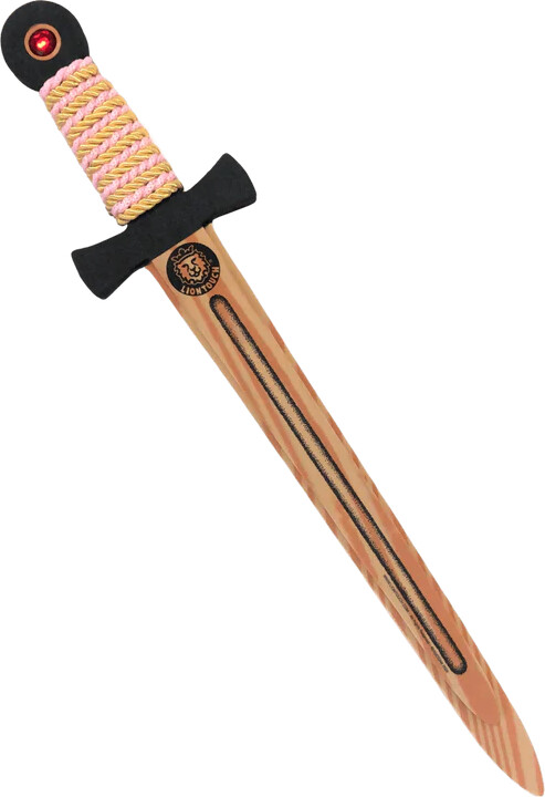 Liontouch - Skumsværd Legetøj Til Børn - Woodylion - Guld Pink