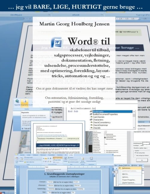 Word Til Skabeloner - Martin Georg Houlberg Jensen - Bog