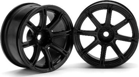 Billede af Work Emotion Xc8 Wheel 26mm Black (6mm Offset) - Hp3307 - Hpi Racing