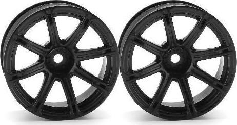 Work Emotion Xc8 Wheel 26mm Black (9mm Offset) - Hp3308 - Hpi Racing