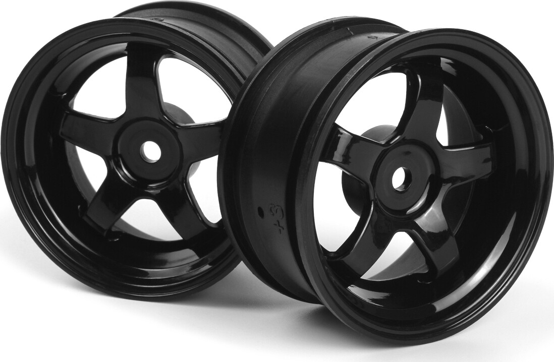 Work Meister S1 Wheel Black 26mm (3mm Os/2pcs) - Hp160524 - Hpi Racing