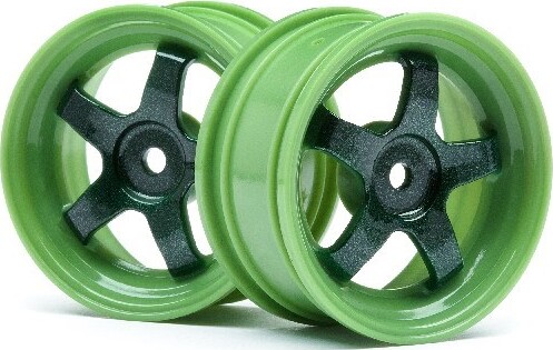 Work Meister S1 Wheel Green 26mm (0mm Os/2pcs) - Hp113095 - Hpi Racing