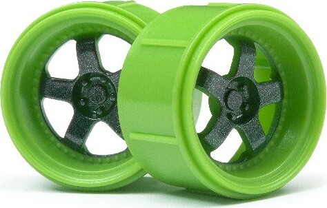 Work Meister S1 Wheel Green (micro 4pcs) - Hp112817 - Hpi Racing