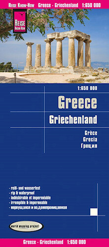 Billede af World Mapping Project Greece - Reise Know-how - English Book