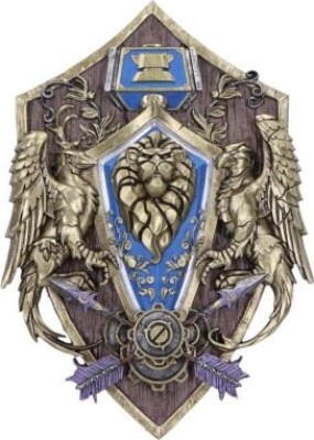 World Of Warcraft - Alliance Vægdekoration - 30 Cm