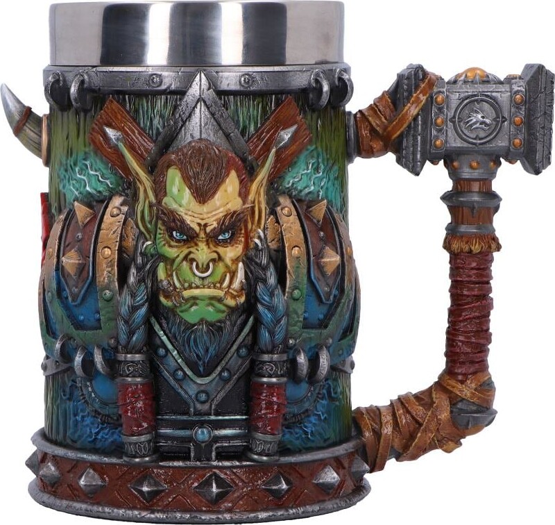 World Of Warcraft Tankard - Thrall Krus - Nemesis Now - 17,5 Cm