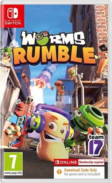 Worms Rumble - Kode I Boks - Nintendo Switch
