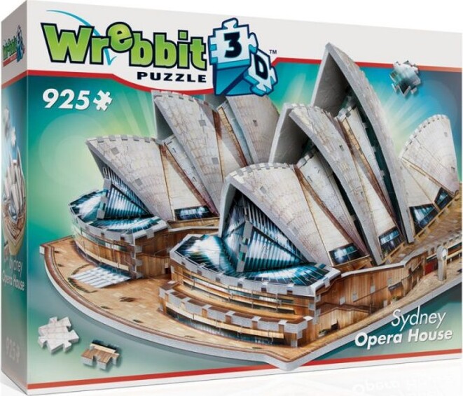 Sydney Opera House / Operahuset I Sydney 3d Puslespil - Wrebbit