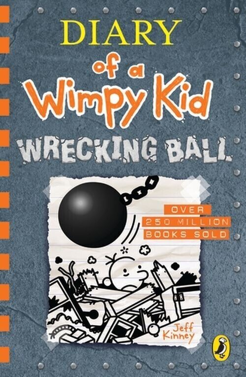 Wrecking Ball - Sprayed Edges - Jeff Kinney - English Book - Puffin Books