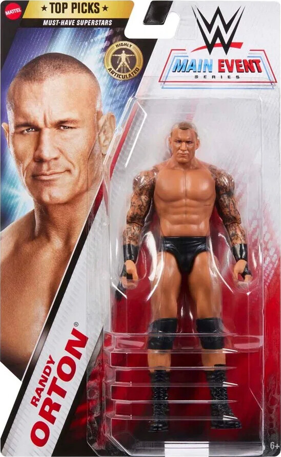 Wwe - Main Event Top Picks Figur 18 Cm - Assorterede