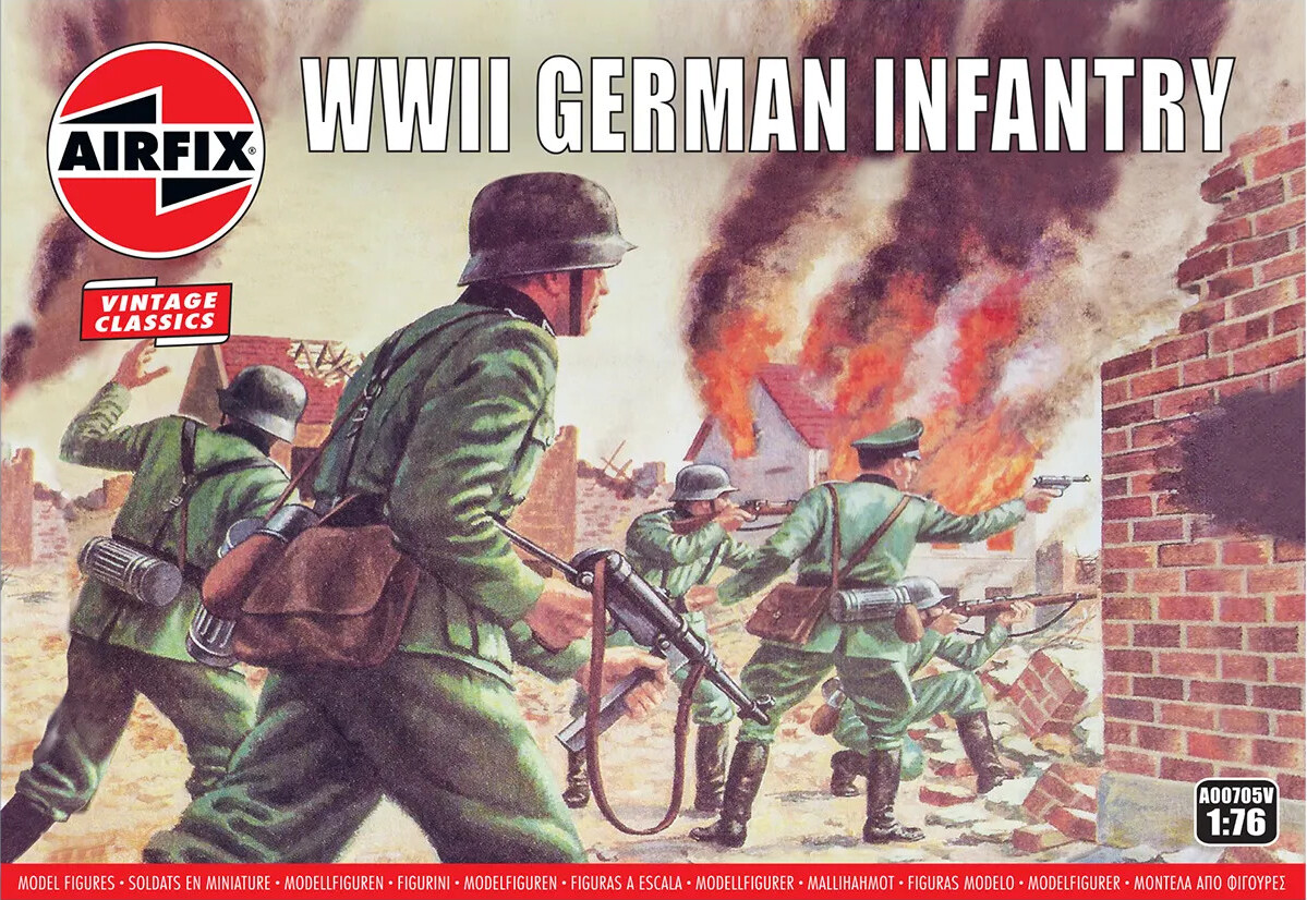 Se Airfix - Wwii German Infantry - Vintage Classics - 1:76 - A00705v hos Gucca.dk